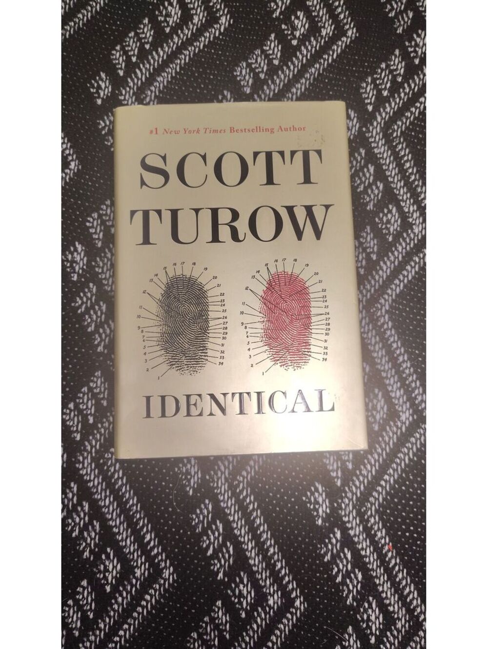 Scott Turow Identical First Edition 2013 Hardcover Legal Thriller Mystery